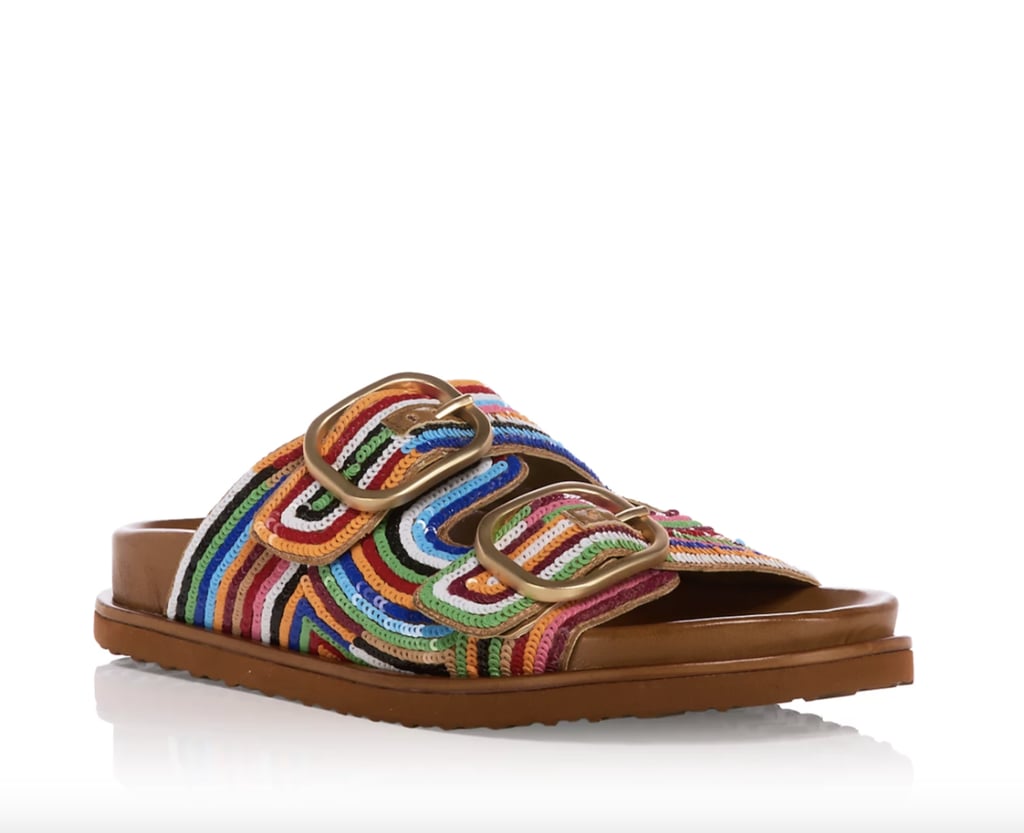 Aqua x "The White Lotus" Buckle Sandals