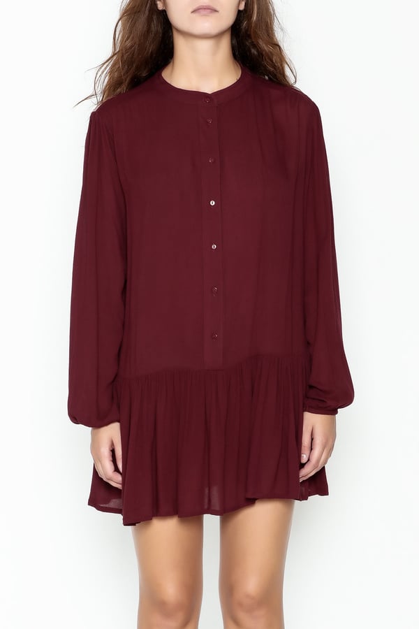 Button Down Tunic Dress