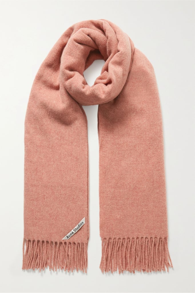 Acne Studios Fringed Wool Scarf