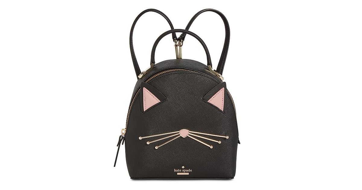 Kate Spade New York Cat's Meow Cat Binx Mini Backpack | 14 Kate Spade Bags  You're Going to Obsess Over This Holiday Season | POPSUGAR Fashion Photo 10