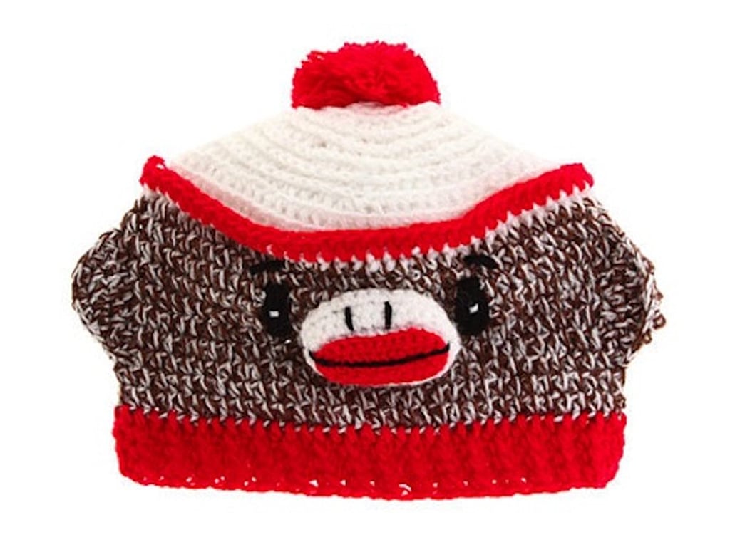 Infant Sock Monkey Beanie