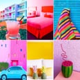 This Palm Springs Hotel Looks Like a Rainbow Exploded on It, and We're Obsessed