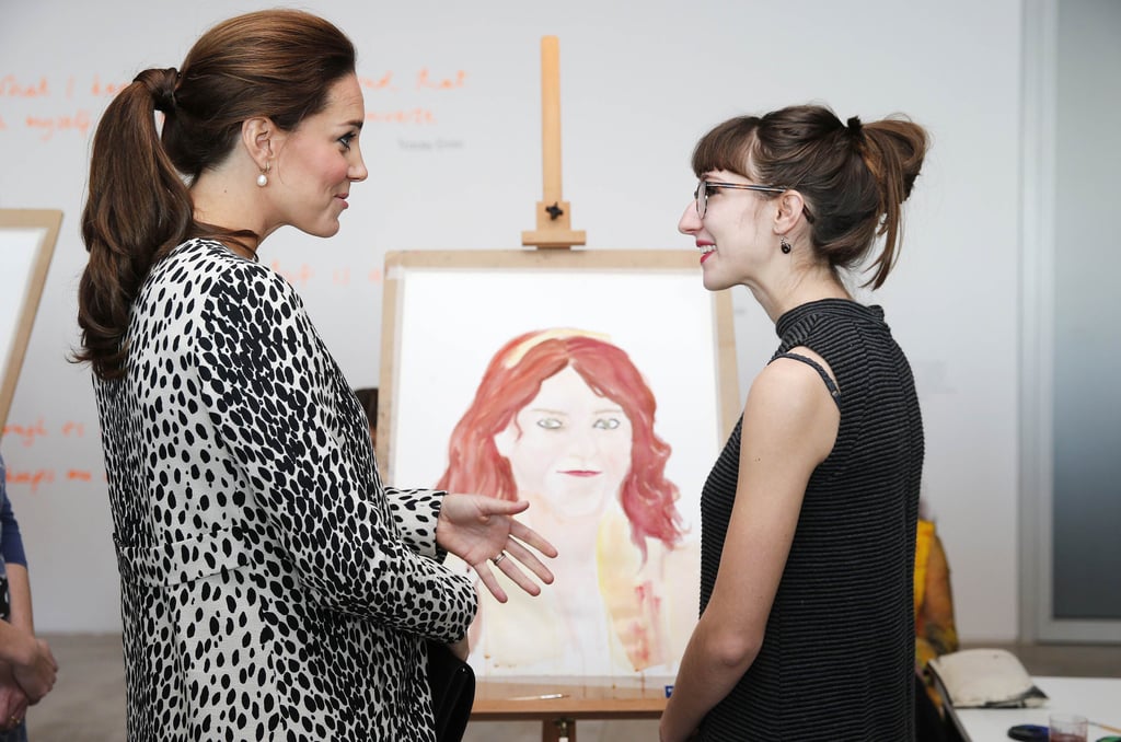 Kate Middleton Visits the Turner Contemporary Art Gallery