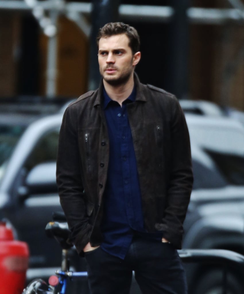Fifty Shades Darker Jamie Dornan Set Pictures
