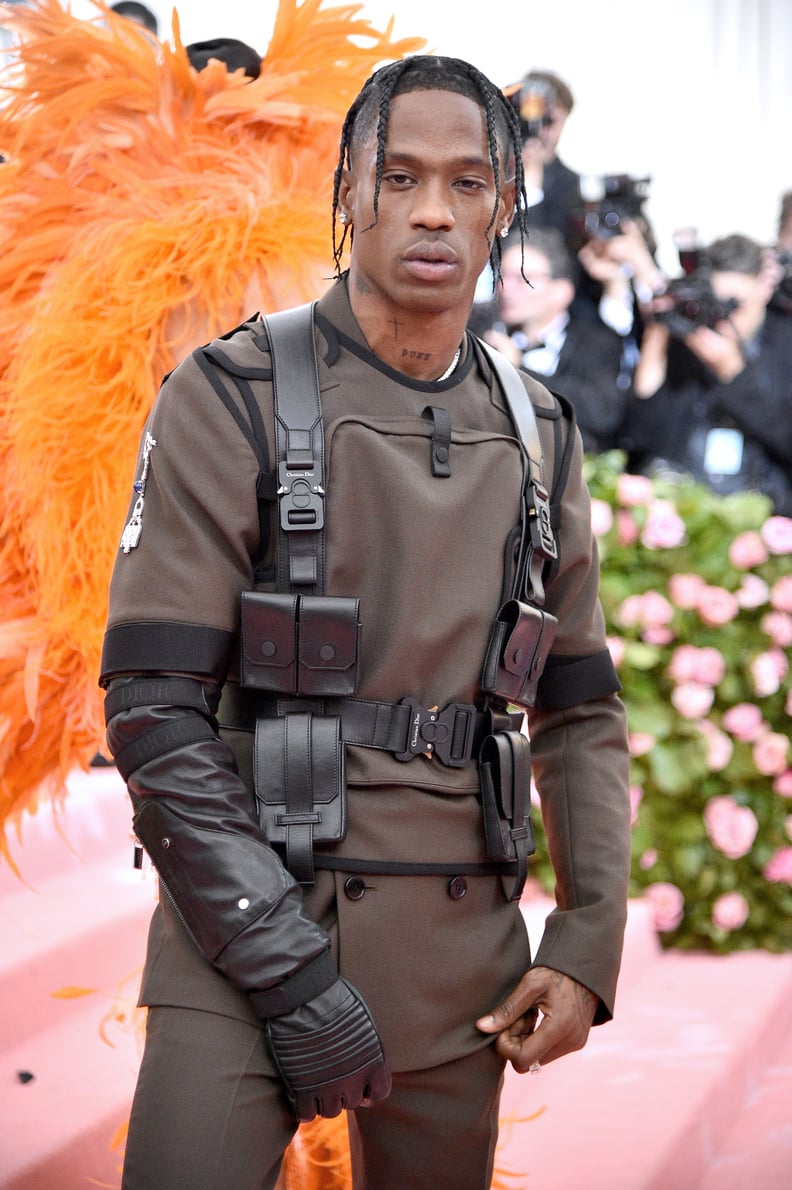 Photos of Travis Scott With His Signature Hairstyle