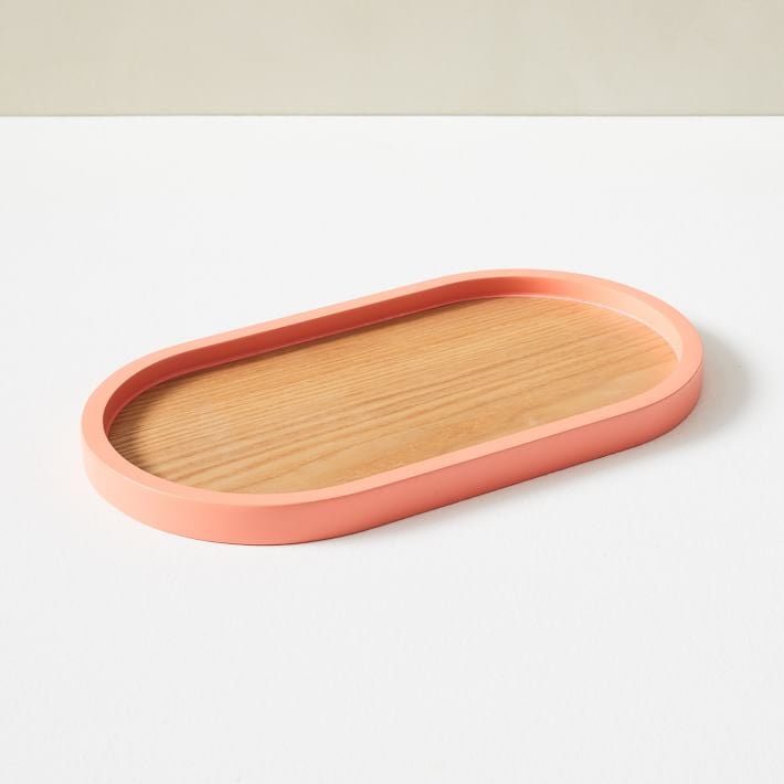 A Pop of Color: West Elm Color Pop Trays