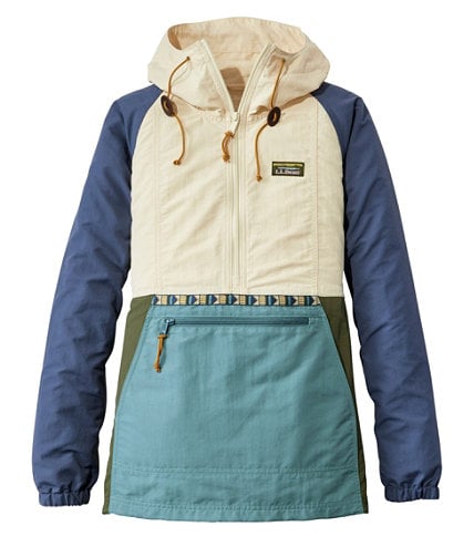 Best Vintage Windbreaker Jacket L.L.Bean Mountain Classic Anorak