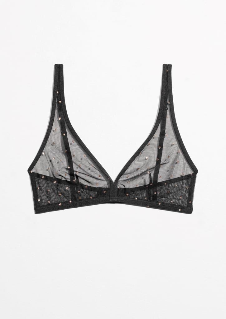 & Other Stories Embellished Soft Bra