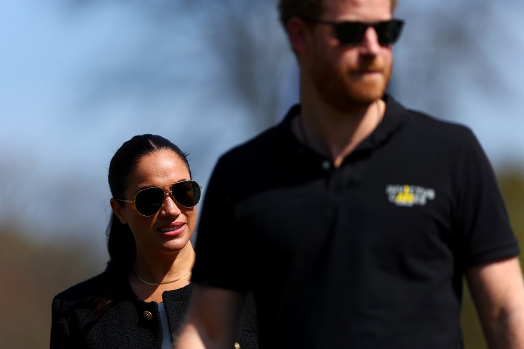 Meghan Markle and Prince Harry at the 2022 Invictus Games