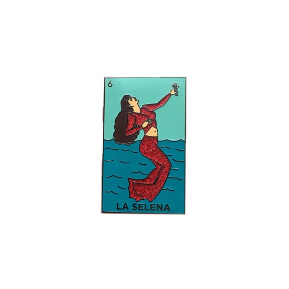 Selena Lotería Pin