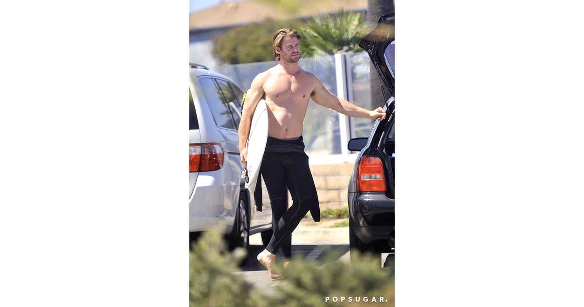 Chris Hemsworth Shirtless Pictures Popsugar Celebrity Photo 15 