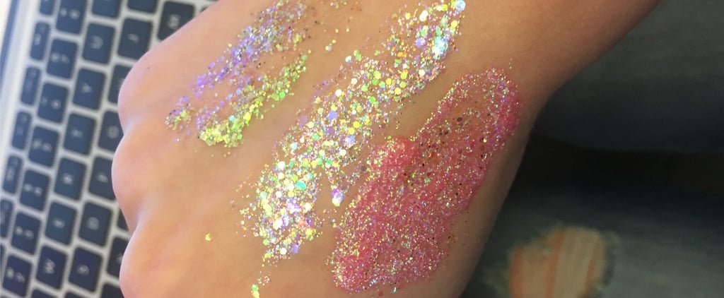 Models Own Glitter Mix Gel Swatches