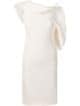 Gucci Pre-Owned Ruffle Detail Fitted Dress