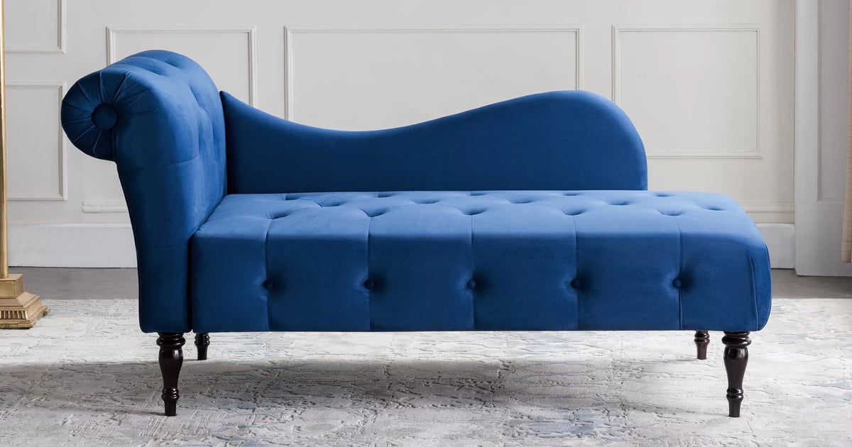 Velvet shop fainting couch