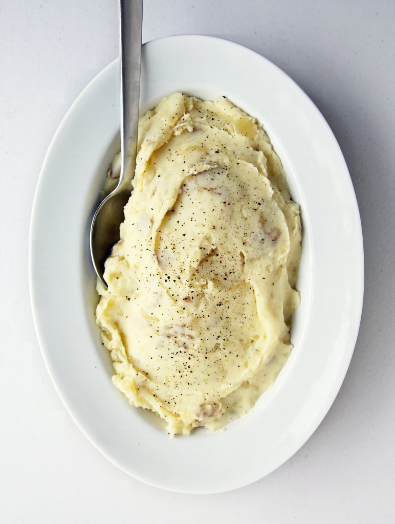 Mashed Potatoes With Gravy and Riesling