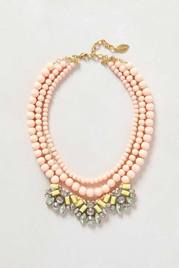 Anthropologie store statement necklace