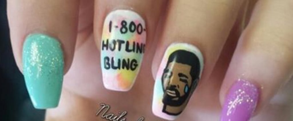 Drake Nail Art