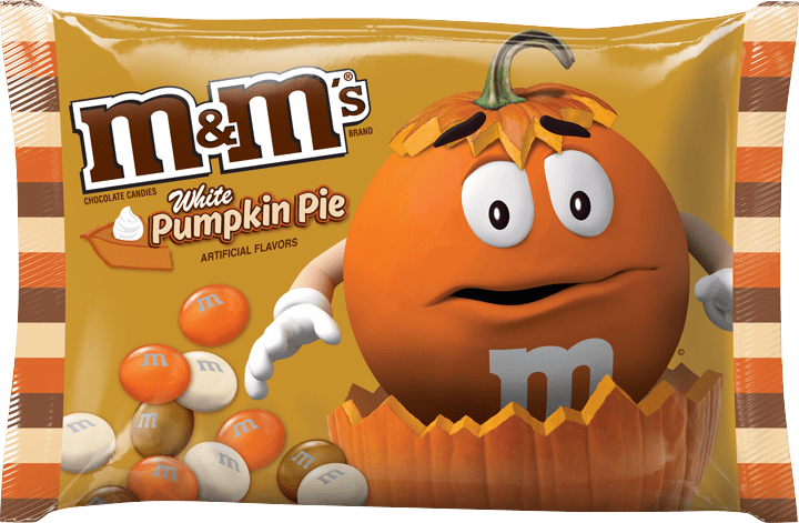 Shop it (in stores): White Pumpkin Pie M&M's ($3)