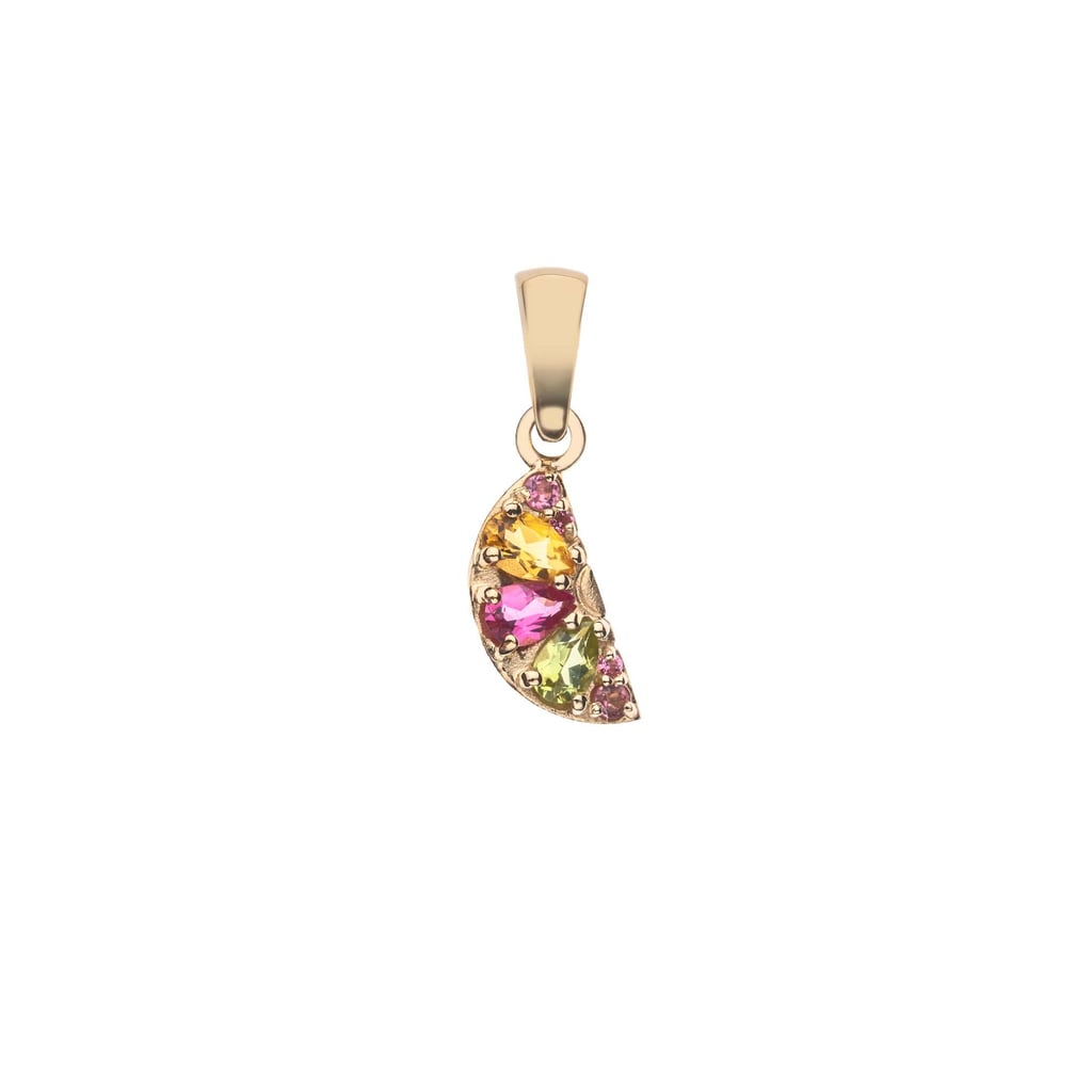 Jane Win x Cara Cara Joy Citrus Slice in Solid Gold