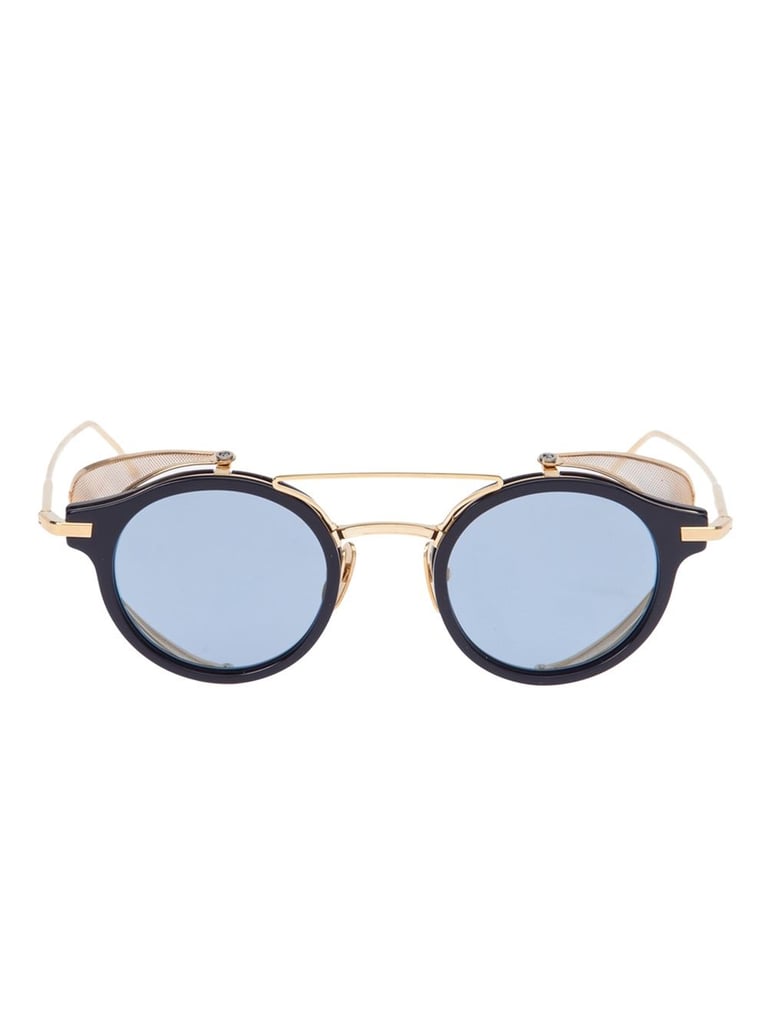 Thom Browne Round Frame Sunglasses ($839)