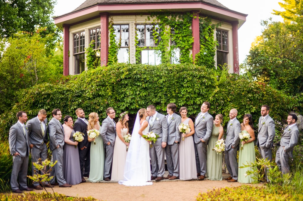 Rustic Boston Wedding in a French Garden