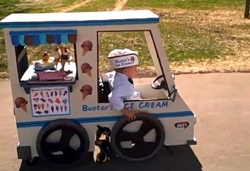 Dad Makes Halloween Costume For Wheelchair-Bound Son Dad Makes Halloween Costume For Wheelchair-Bound Son