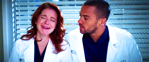 When Jackson Gives April a Shoulder to Cry On