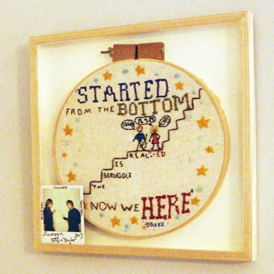 Taylor Swift Made a Needlepoint For Ed Sheeran
