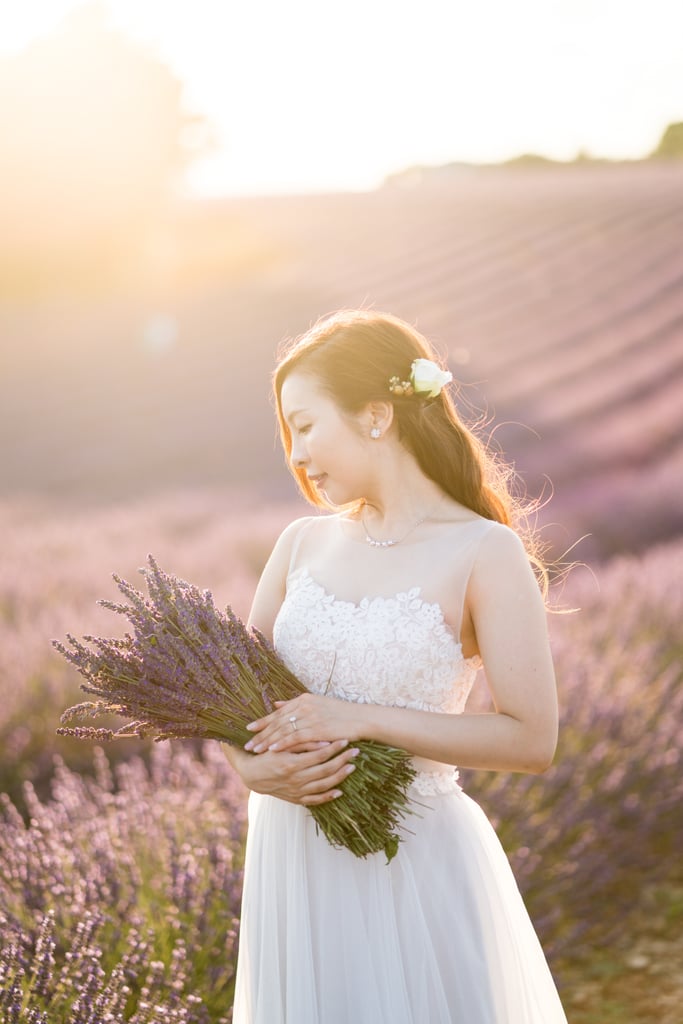 Engagement Shoot in Lavender Fields of Provence, France