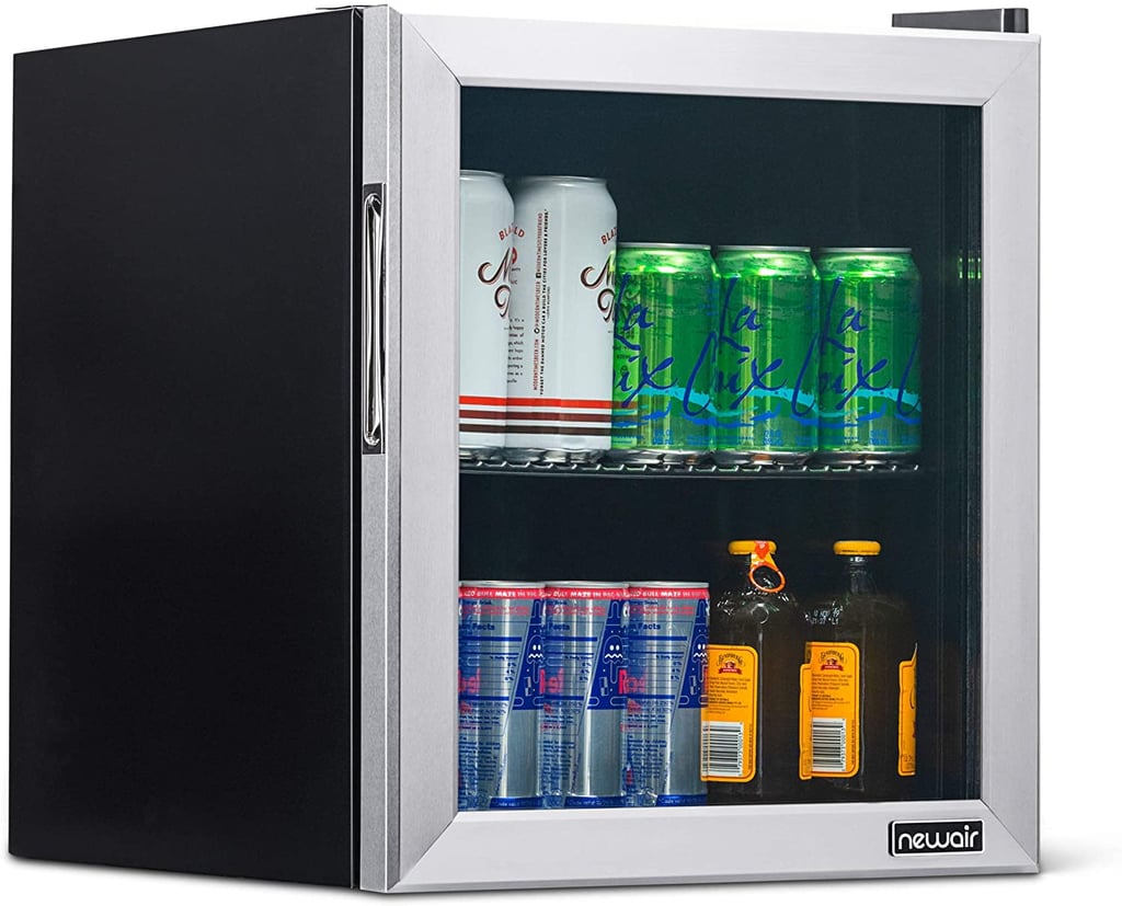 A Mini Fridge: NewAir Mini Fridge Beverage Refrigerator and Cooler