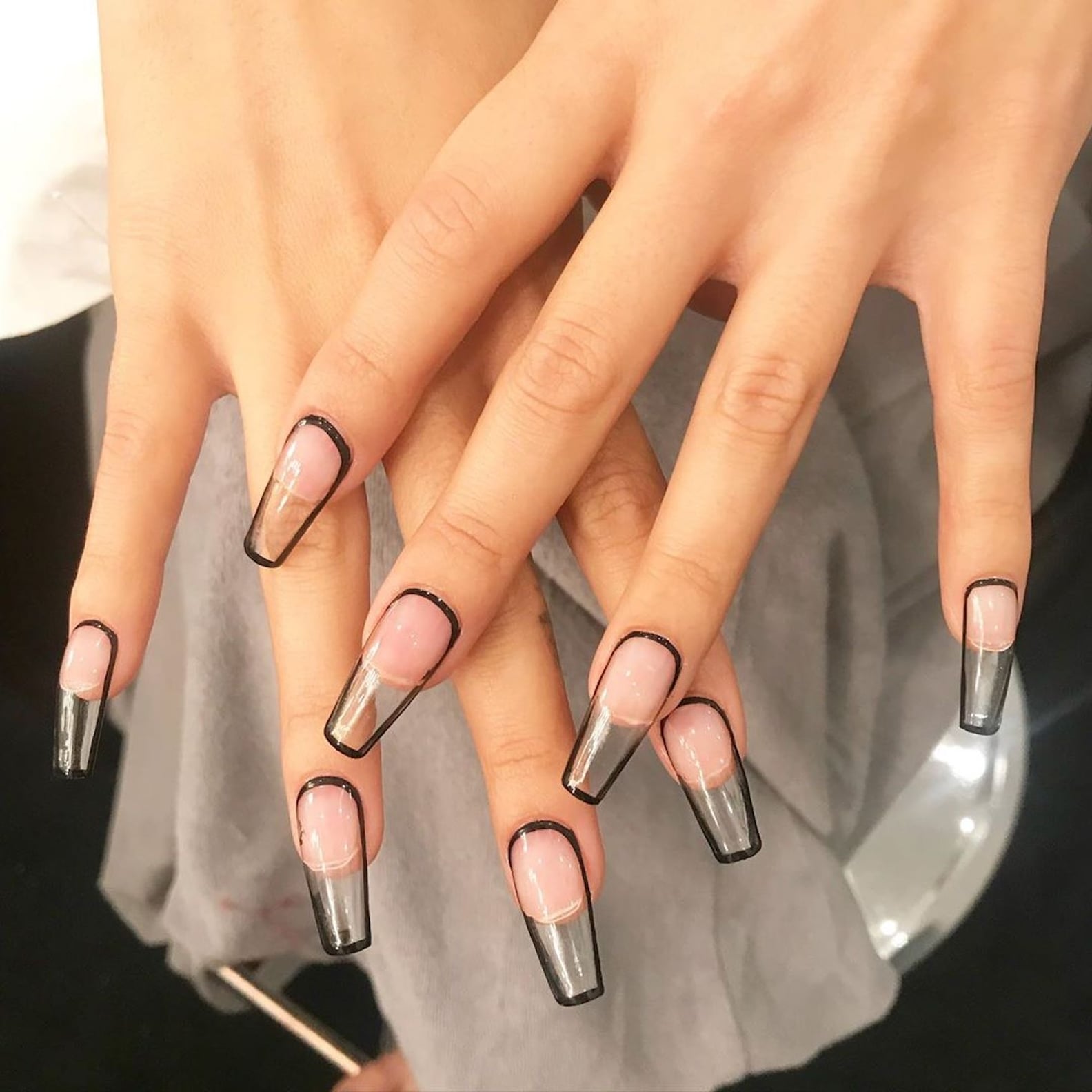 Outline Nail Art Trend Ideas POPSUGAR Beauty