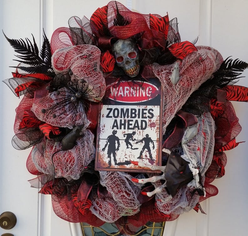 Zombie Mesh Wreath