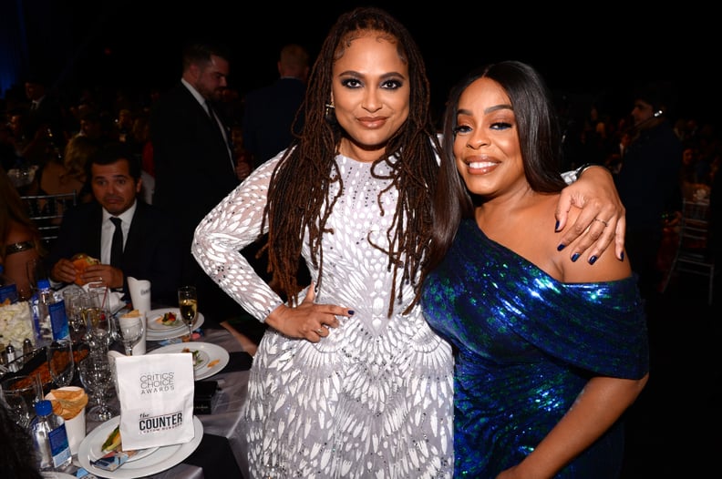 Ava DuVernay and Niecy Nash at the 2020 Critics' Choice Awards