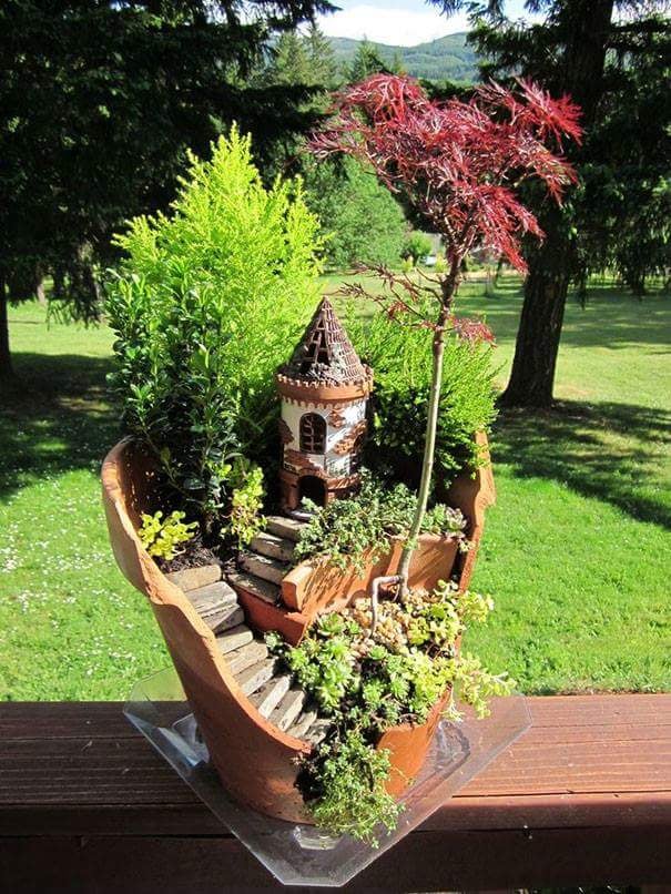 Becomes a castle!