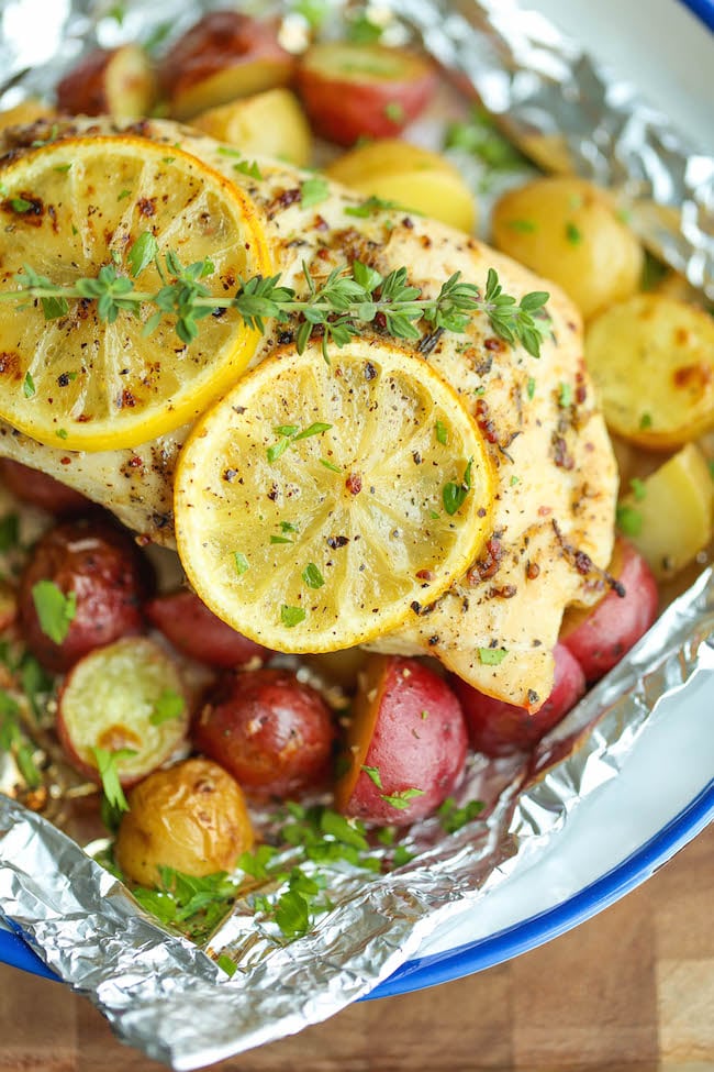 Lemon Chicken and Potatoes