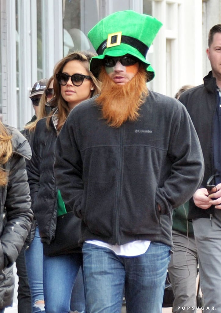 Nick and Vanessa Lachey St. Patrick's Day 2016