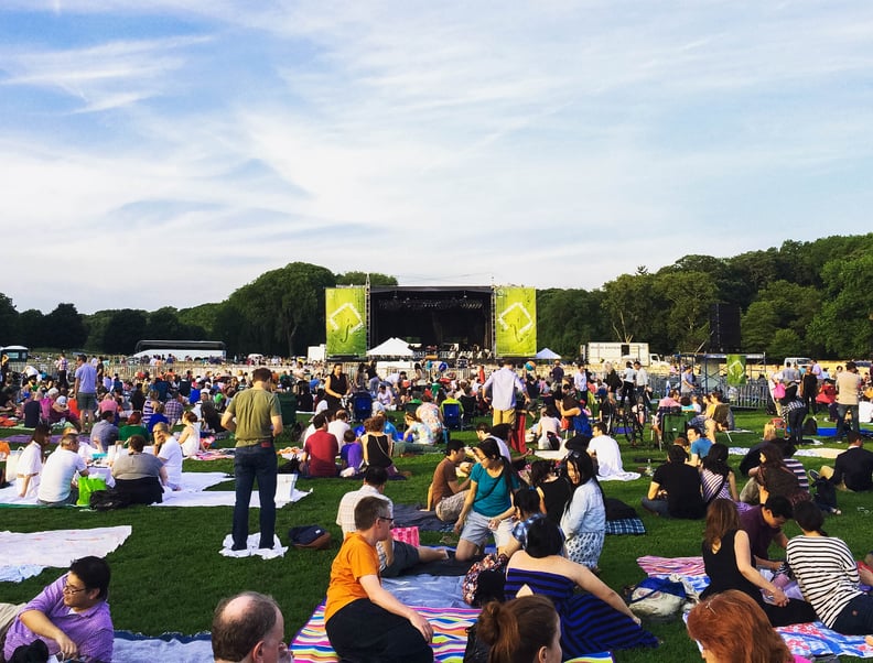 Attend free concerts in the park