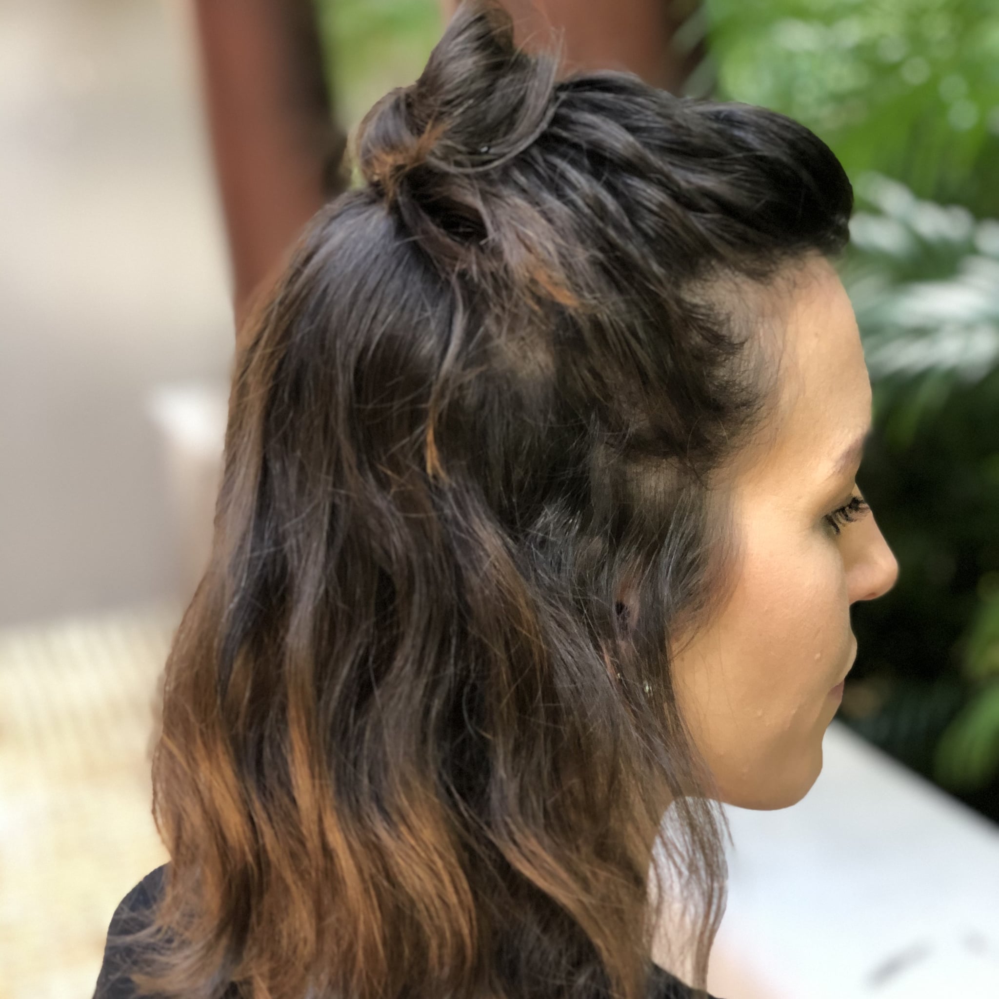 Bob Haircut How To Braided Top Knot Hairstyle Popsugar
