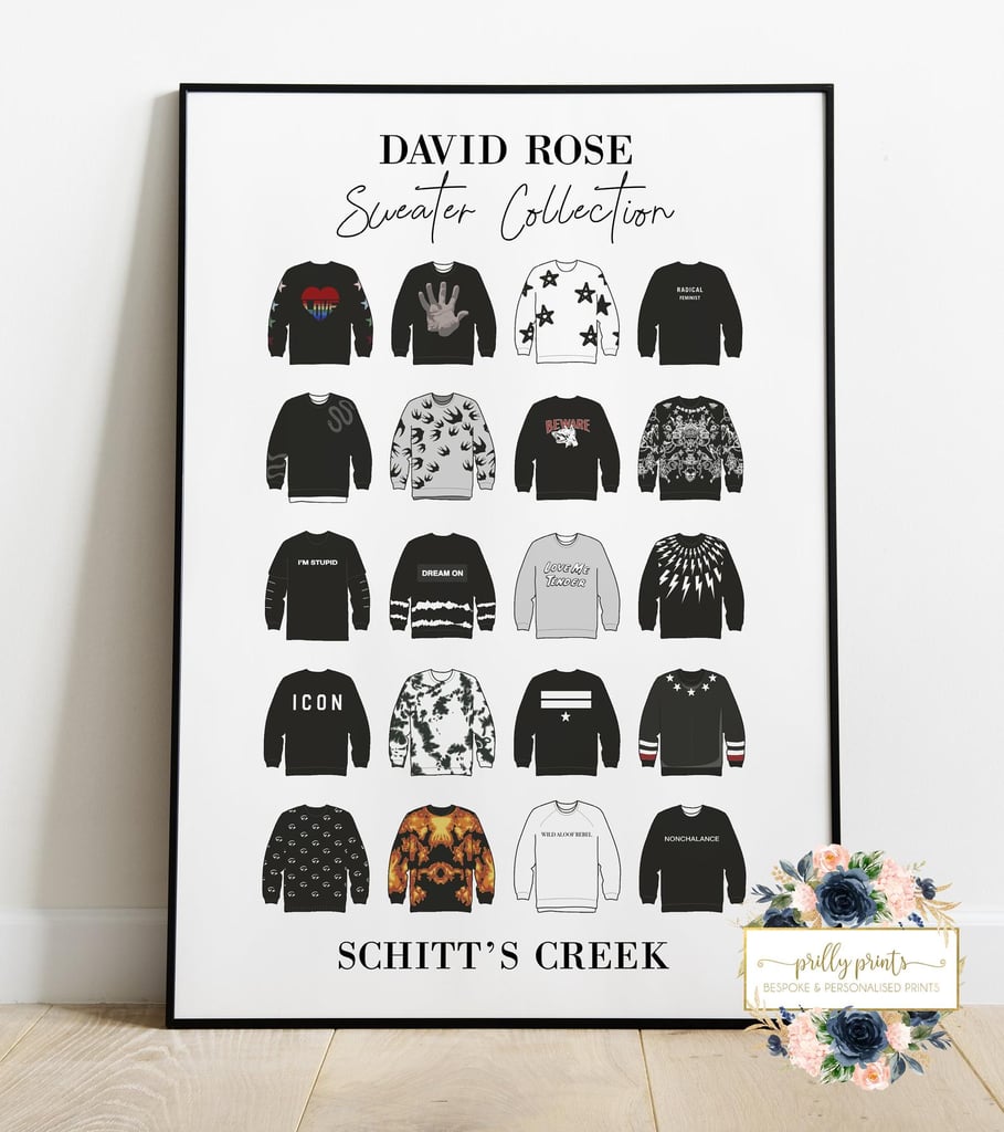 David Rose Sweater Collection Print
