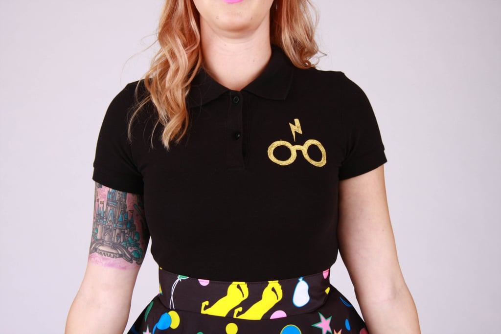 Glasses and Lightning Polo ($30+)