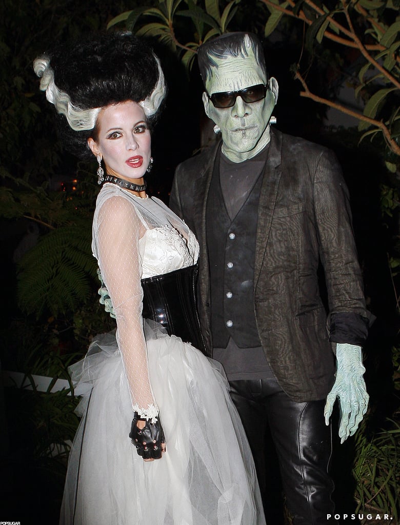 Frankenstein And Bride Costume
 Len Wiseman and Kate Beckinsale as Frankenstein and His Bride