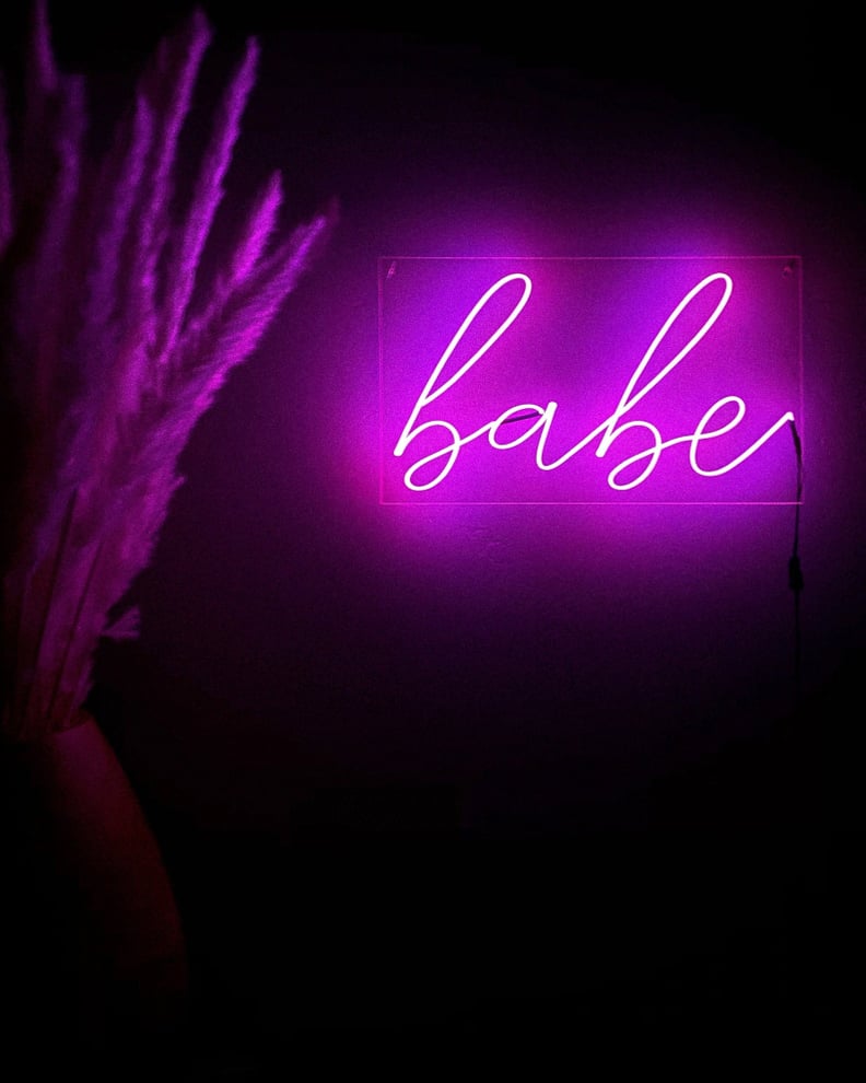 Babe Neon Sign