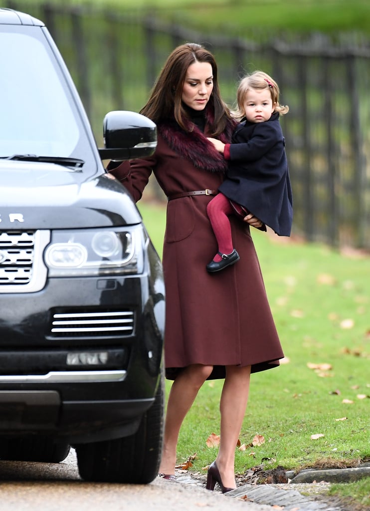 Kate Middleton Closing Her Door in 2016