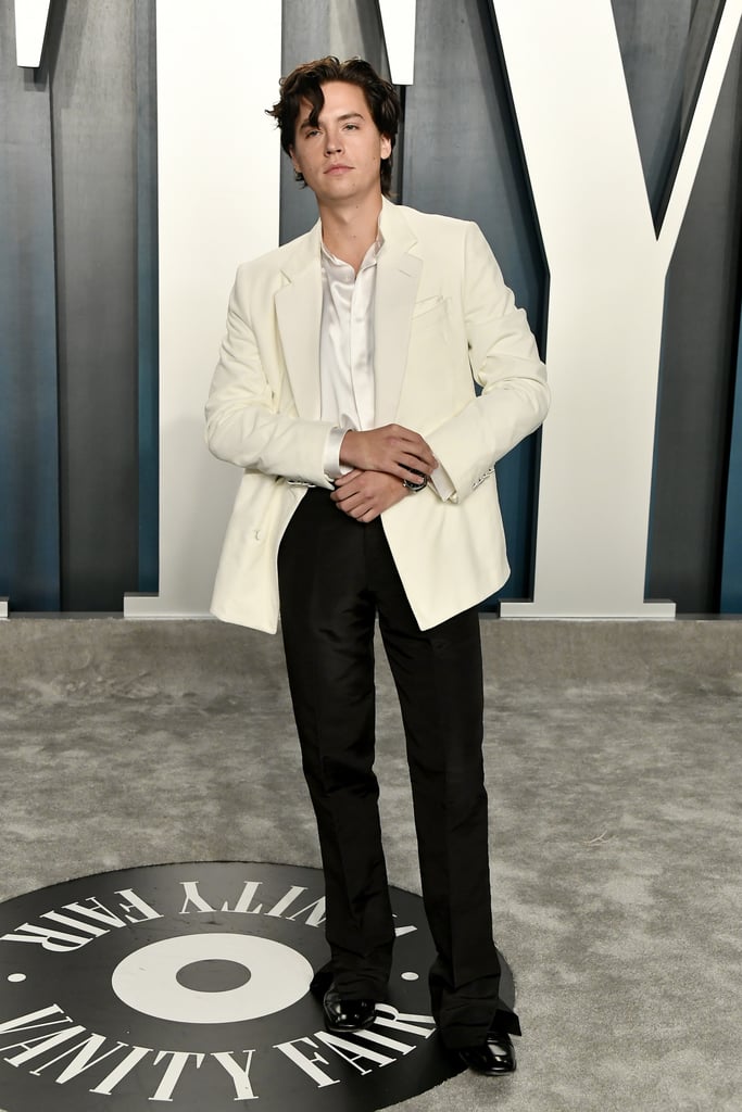 Cole and Dylan Sprouse Suits Vanity Fair Oscars Afterparty