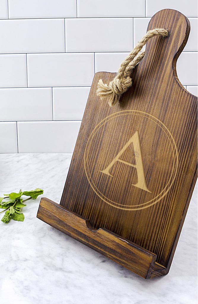 Cathy's Concepts Monogram Wood Tablet and Book Stand ($66)