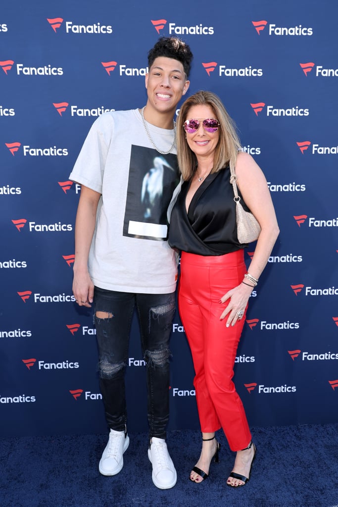 Jackson Mahomes and Randi Martin