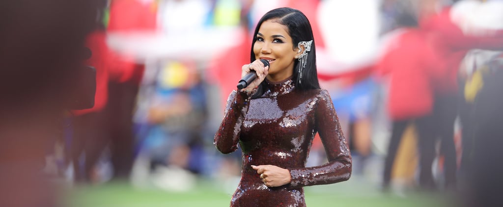 Jhené Aiko's Super Bowl Performance Gown