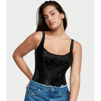 Victoria's Secret VS Archives Rose Lace Corset Top and Pants, Shop the New Victoria's  Secret Tour Collection Directly From