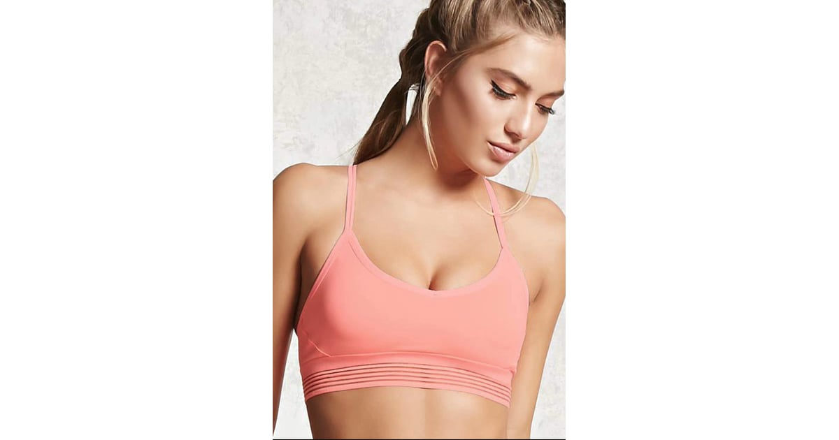 Forever 21 Medium Impact Sports Bra Affordable Activewear Popsugar Fitness Photo 12 9780