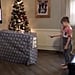 Boy Unwraps Military Dad as Early Christmas Gift